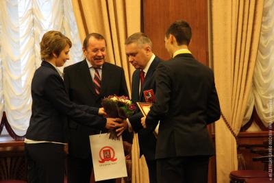 Церемония награждения в Москомспорте