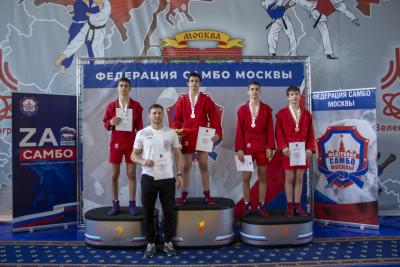 Первенство Москвы по самбо среди юношей и девушек 12–14 лет