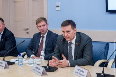 Чествование победителей и призеров Первенства мира по самбо в Мосгордуме