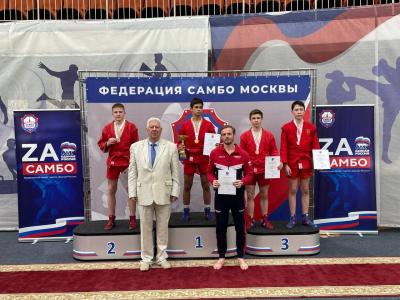 Первенство Москвы по самбо среди юношей и девушек 12-14 лет