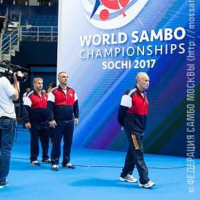 Ветераны самбо СССР на Чемпионате мира по самбо в Сочи