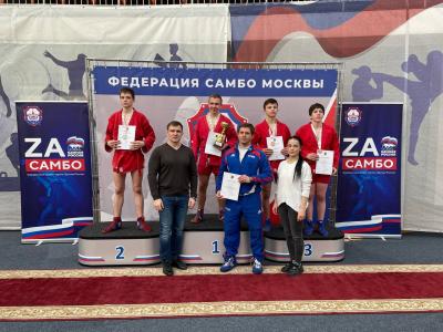 Первенство Москвы по самбо среди юношей и девушек 12-14 лет