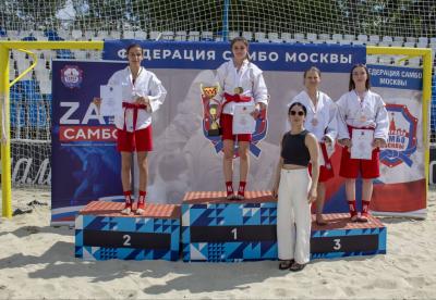 Чемпионат Москвы по пляжному самбо