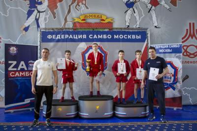 Первенство Москвы по самбо среди юношей и девушек 12–14 лет