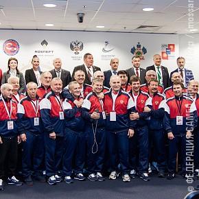Ветераны самбо СССР на Чемпионате мира по самбо в Сочи