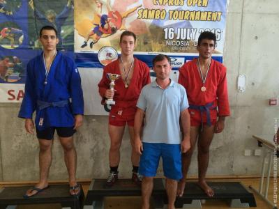 Открытый чемпионат Кипра по самбо