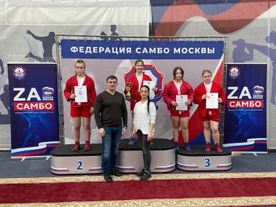 Первенство Москвы по самбо среди юношей и девушек 12-14 лет