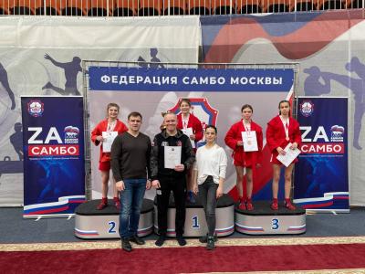 Первенство Москвы по самбо среди юношей и девушек 12-14 лет