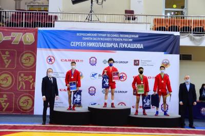 XIII Всероссийский турнир по самбо, посвященный памяти Заслуженного тренера России Лукашова Сергея Николаевича, среди юношей 14-16 лет (6 марта 2021 года)