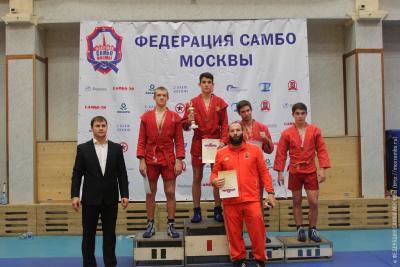 Первенство Москвы по самбо среди юношей 17-18 лет