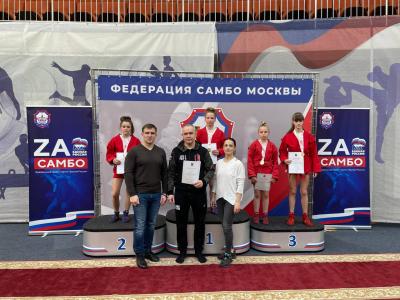 Первенство Москвы по самбо среди юношей и девушек 12-14 лет