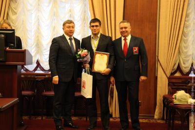 Церемония награждения в Москомспорте