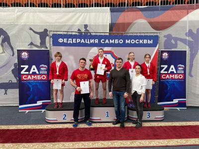 Первенство Москвы по самбо среди юношей и девушек 12-14 лет