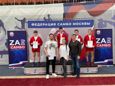 Первенство Москвы по самбо среди юношей и девушек 12-14 лет
