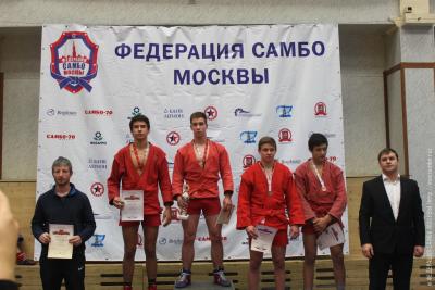 Первенство Москвы по самбо среди юношей 17-18 лет