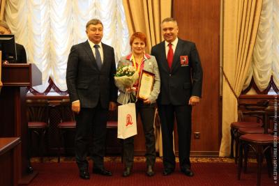 Церемония награждения в Москомспорте