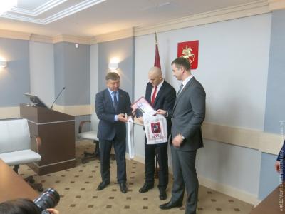 Награждение лучших самбистов 2015 года в Московской Городской Думе