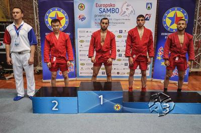Шесть медалей завоевали москвичи на Чемпионате Европы по самбо в Загребе