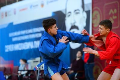 XIII Всероссийский турнир по самбо, посвященный памяти Заслуженного тренера России Лукашова Сергея Николаевича, среди юношей 14-16 лет