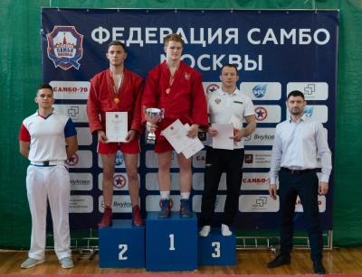 Первенство Москвы по боевому самбо среди юношей 16-18 лет прошло в ФОК "Ясенево"
