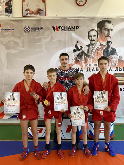 Турнир по самбо посвящённый Д.Л.Рудману