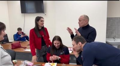 Самбисты приняли участие в благотворительной акции 4 марта в Санкт-Петербурге