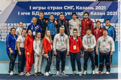 В Казани прошли I игры стран СНГ по самбо