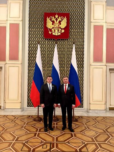 Награждение в Доме Правительства РФ