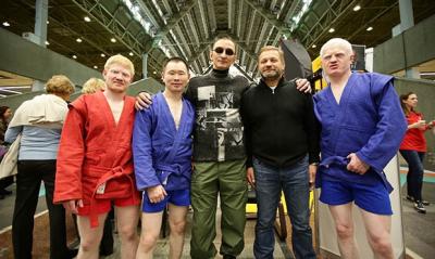 Мастер-классы по самбо для спортсменов с ограничением здоровья по зрению в рамках Национального чемпионата конкурсов профессионального мастерства для людей с инвалидностью «Абилимпикс»