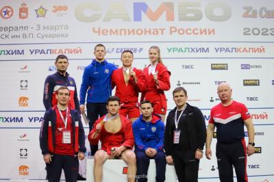 2 золота во второй день Чемпионата России по самбо