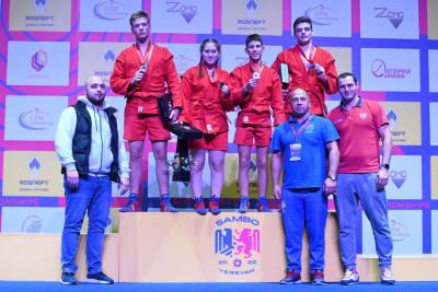 Первенство мира по самбо прошло в Ереване
